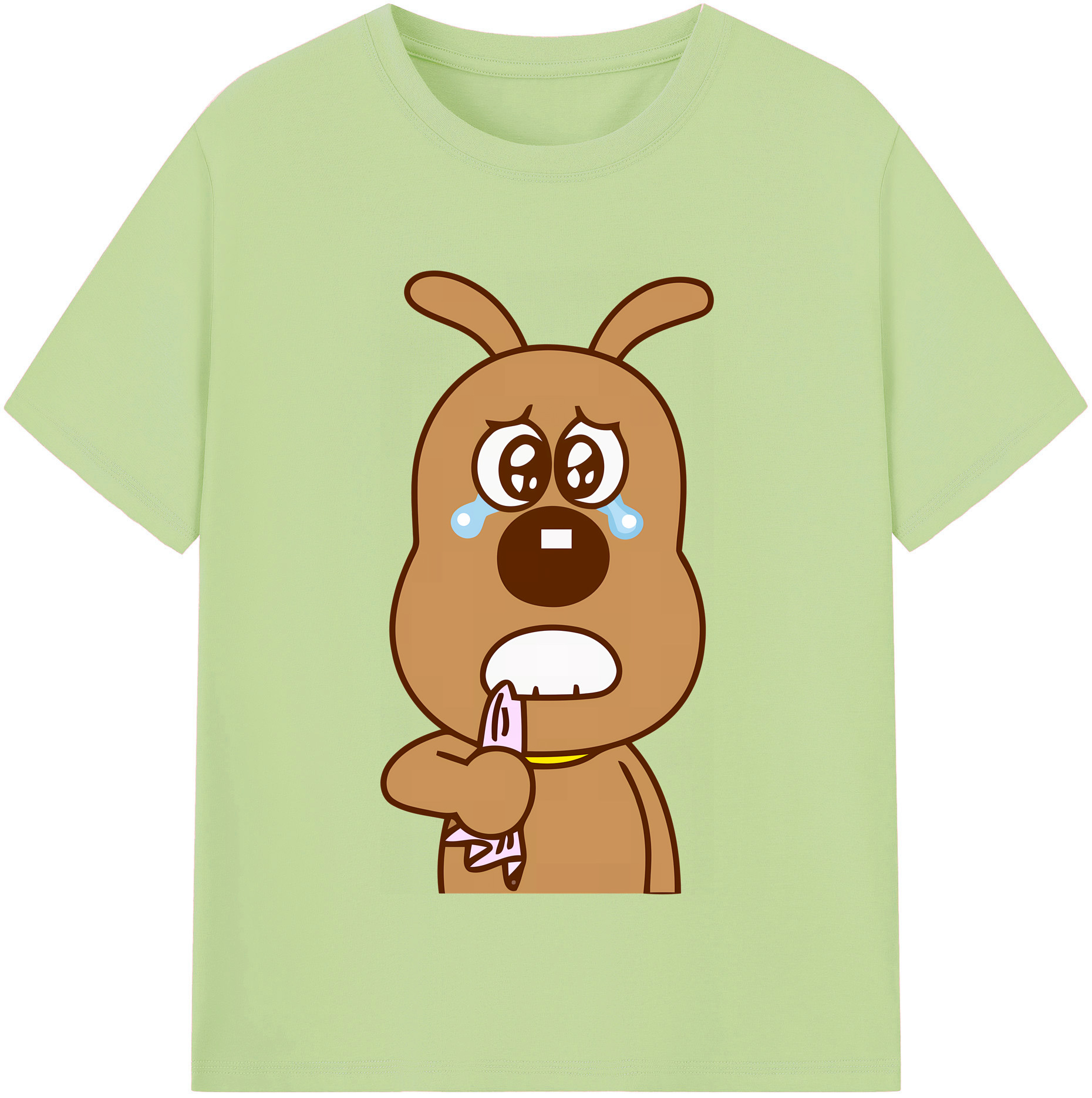 （画像用） アンパンマン Anpanman 綿100％半袖Tシャツ（フロントプリント）